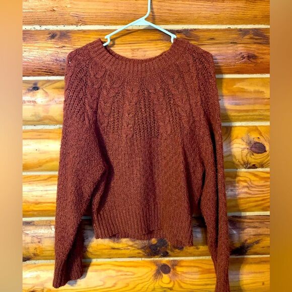 American Eagle Crewneck Dolman Sleeve Sweater Size Medium - Picture 1 of 10